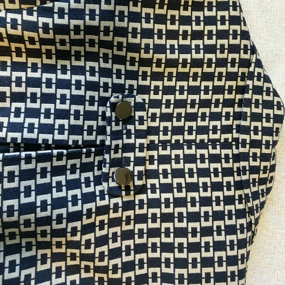 LOFT blue patterned blazer - Picture 5 of 6